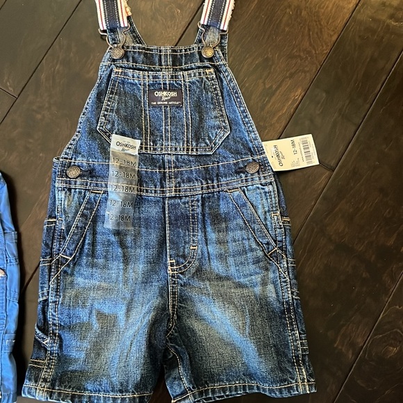 Oshkosh BGosh bib shorts NWT - Picture 2 of 9